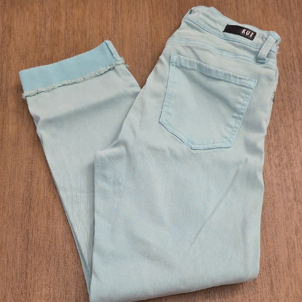 Kut From The Kloth Mint Green Jeans